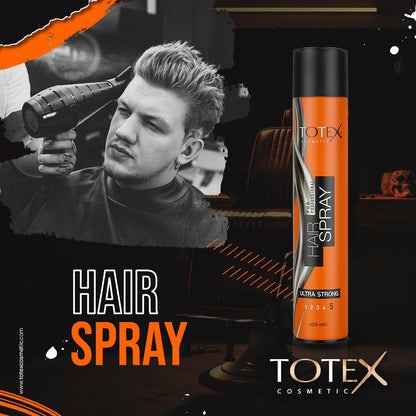Totex Hair Styling Spray with Olive Oil 400ml