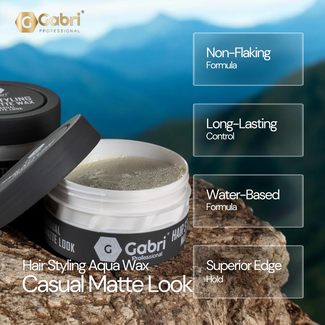 Gabri Hair Styling Wax Series 150ml - Gabri - Professional Barber Supplies UK | BarberWorld