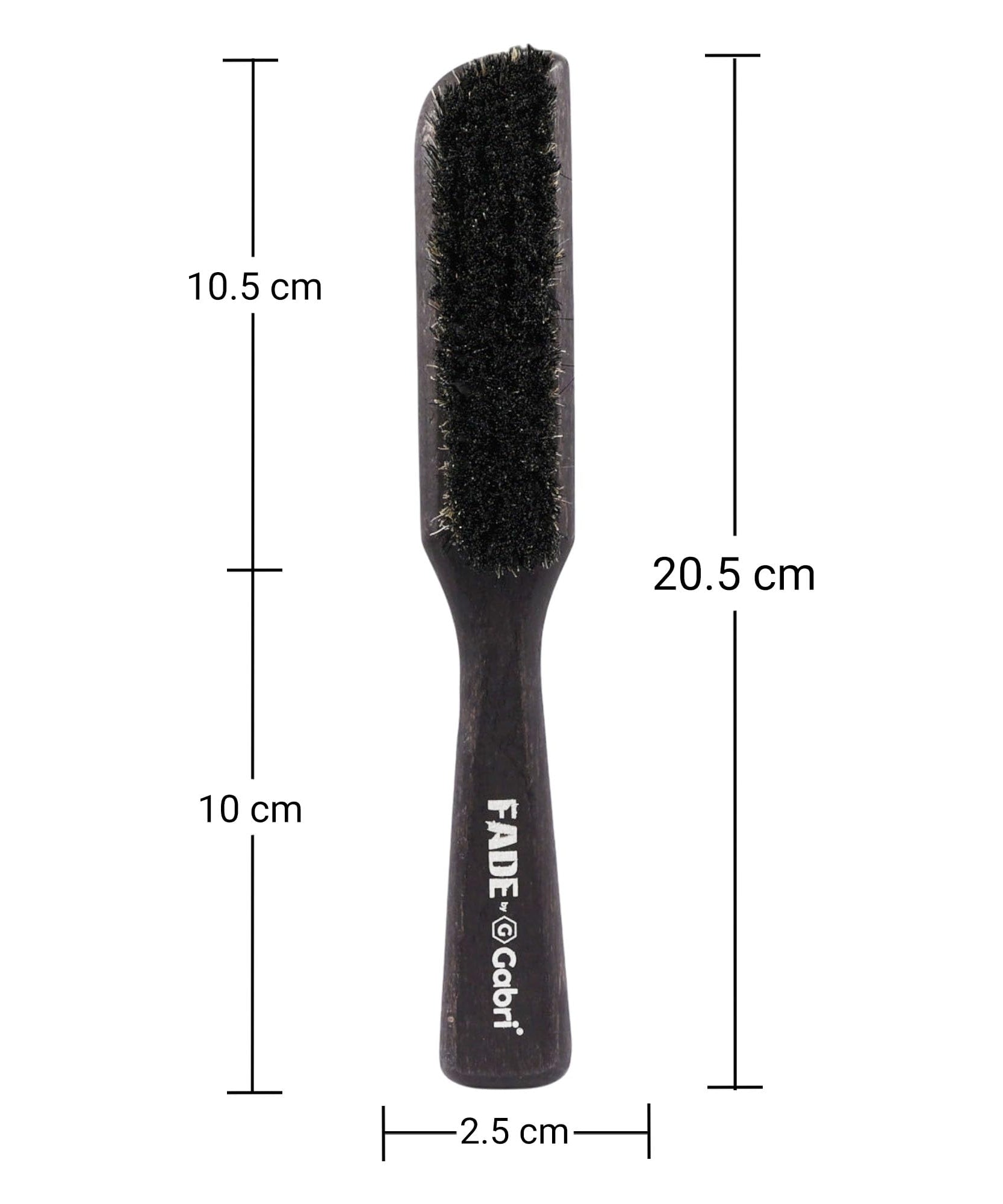 Gabri Men's Grooming Barber Beard and Fade Brush