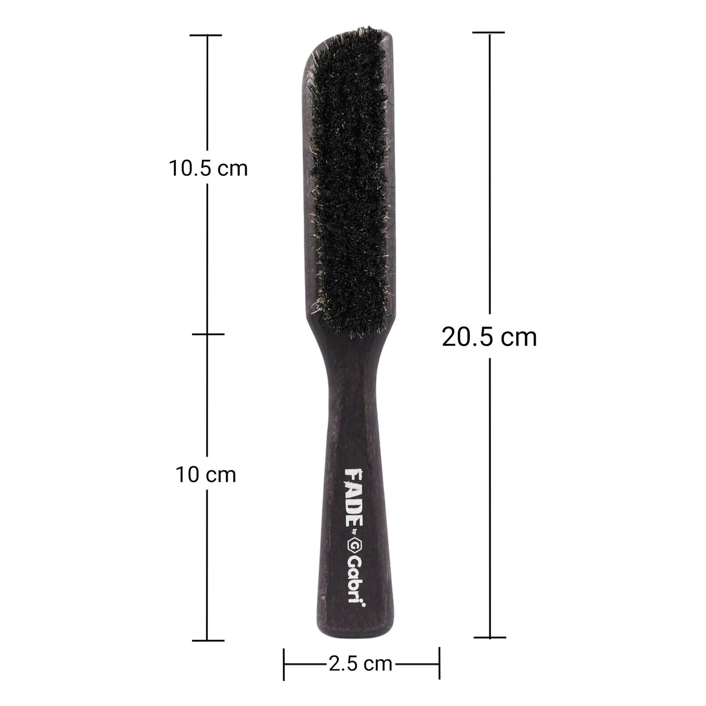Gabri Men's Grooming Beard and Fade Brush
