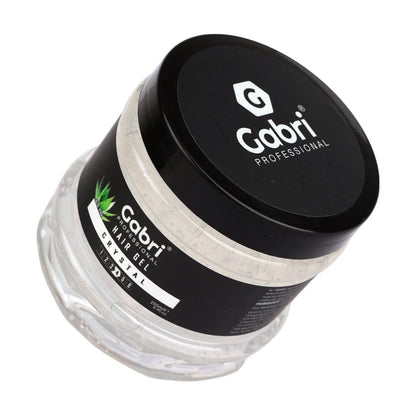Gabri Hair Styling Gel, Firm Hold Styling Hair Gels, High Gloss, Anti-Frizz Effect, Edge Control, For All Hair Types (250 g (1 Pack), Keratin)