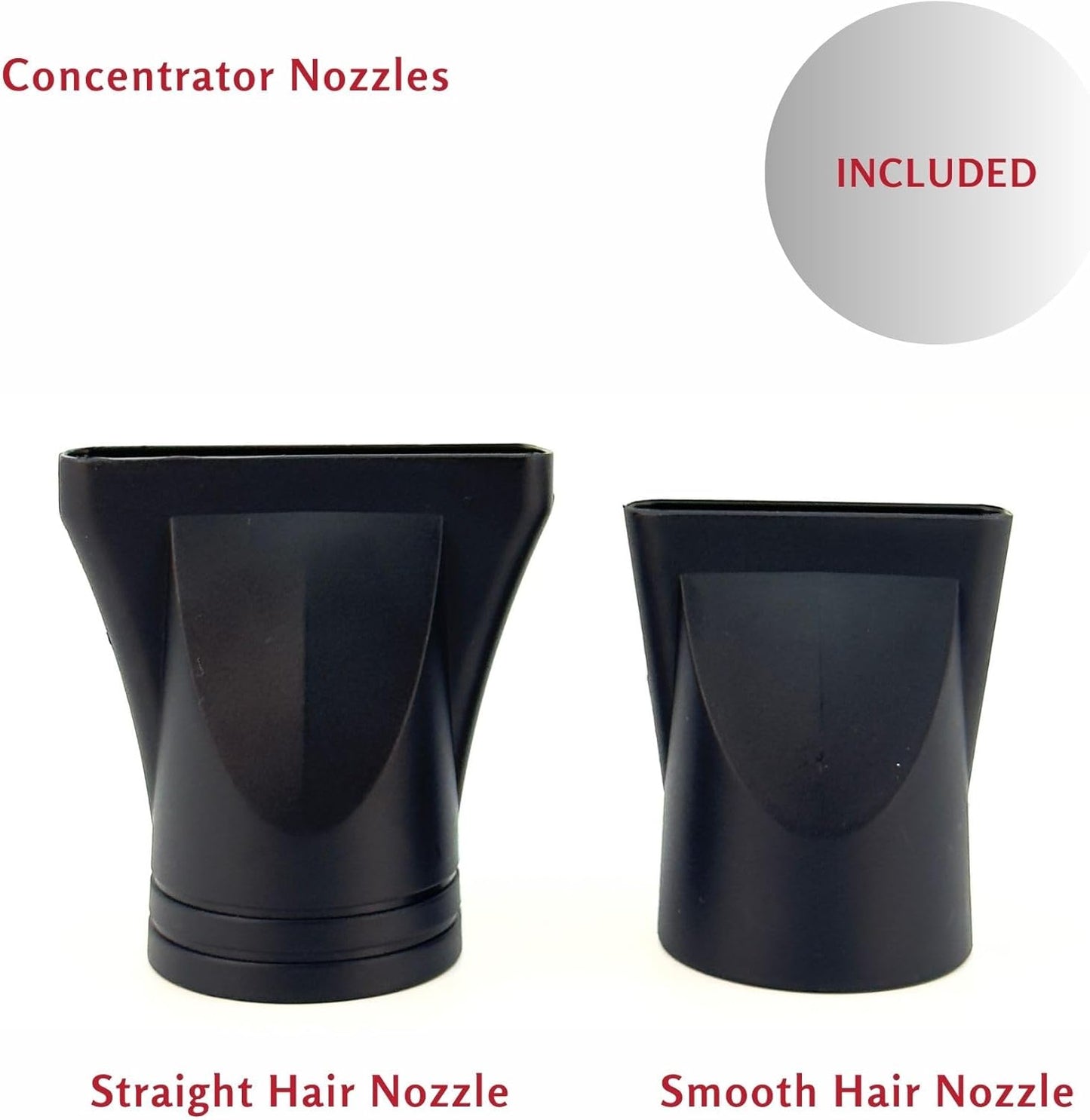 Gabri Ionic Hair Dryer E5000 2400W Lightweight Black