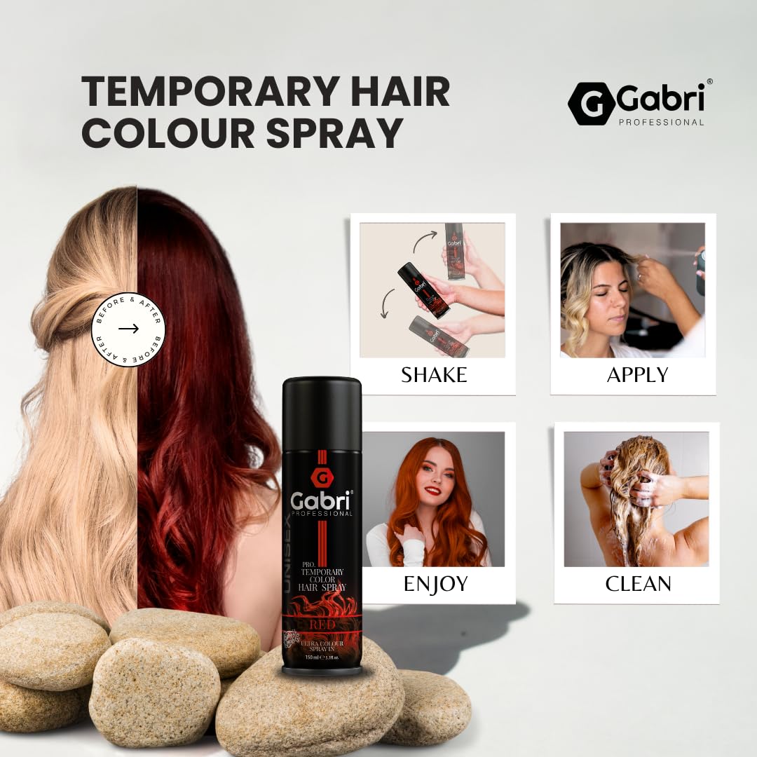 Gabri Hair Colour Spray 150ml - Gabri - Professional Barber Supplies UK | BarberWorld