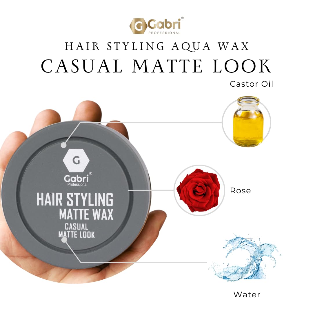Gabri Hair Styling Wax Series 150ml - Gabri - Professional Barber Supplies UK | BarberWorld