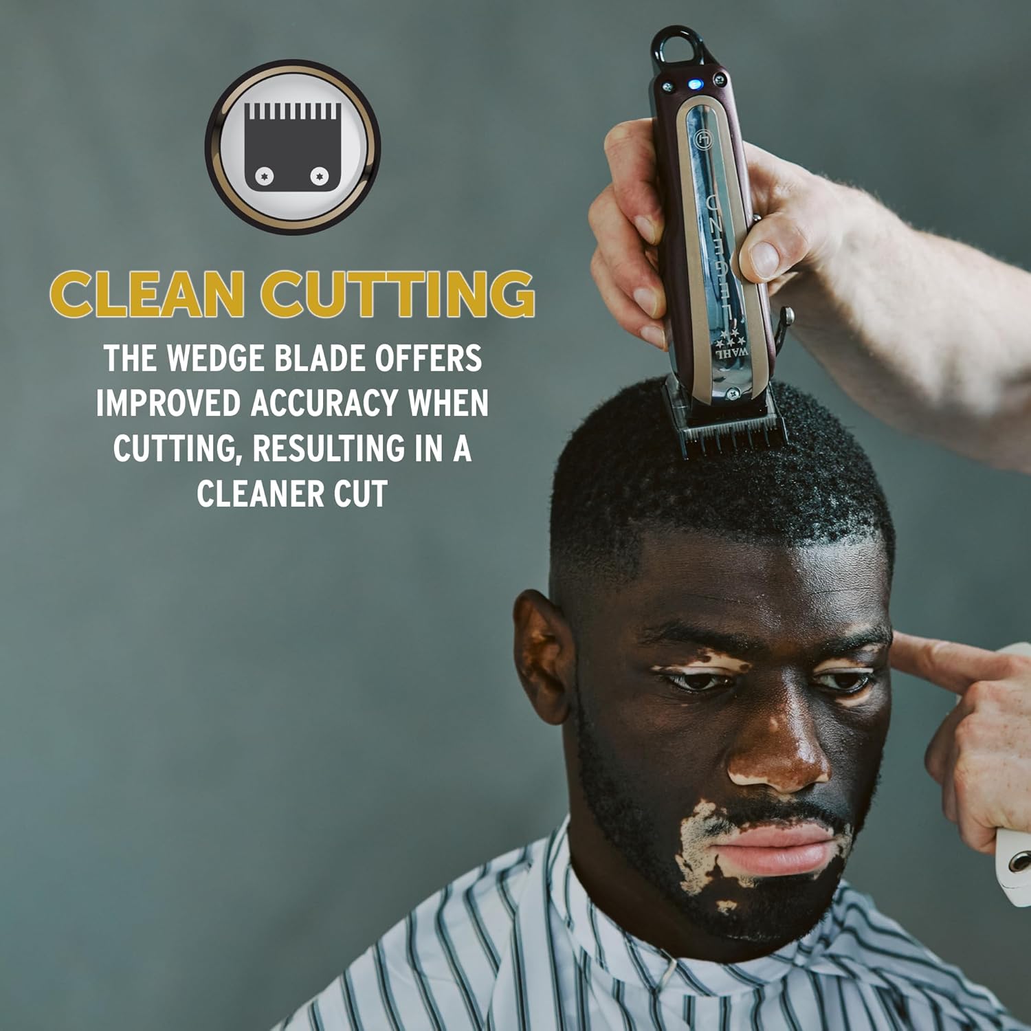 Wahl 5 Star Cordless Legend Clippers with Crunch & Wedge Blades - Wahl - Professional Barber Supplies UK | BarberWorld