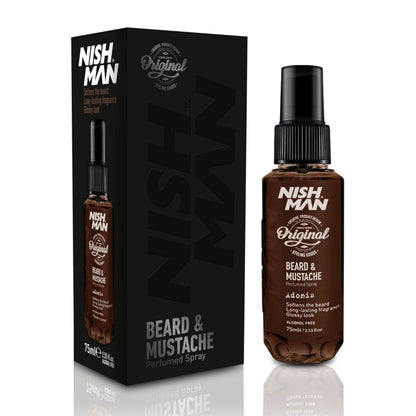 NISHMAN Beard & Moustache Perfume Adonis 75ml - Nishman - Professional Barber Supplies UK | BarberWorld