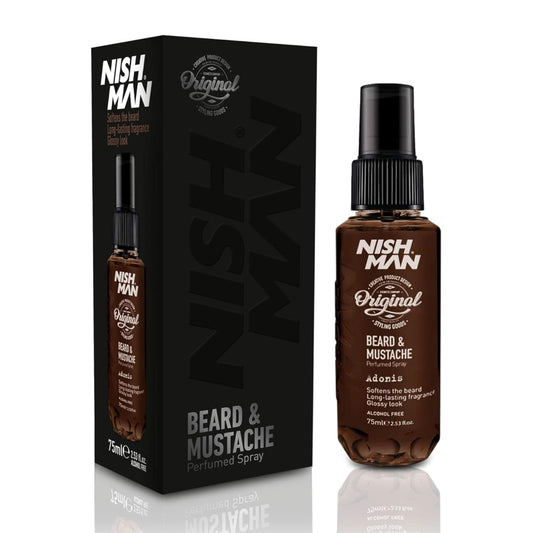 NISHMAN Beard & Moustache Perfume Adonis 75ml - Nishman - Professional Barber Supplies UK | BarberWorld