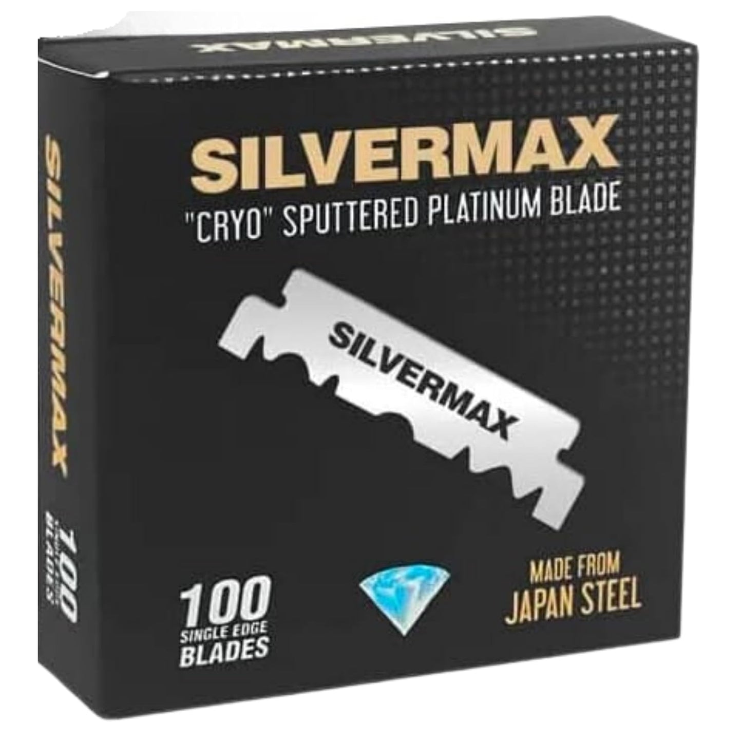 Silvermax Single Edge Razor Blades 100 pcs