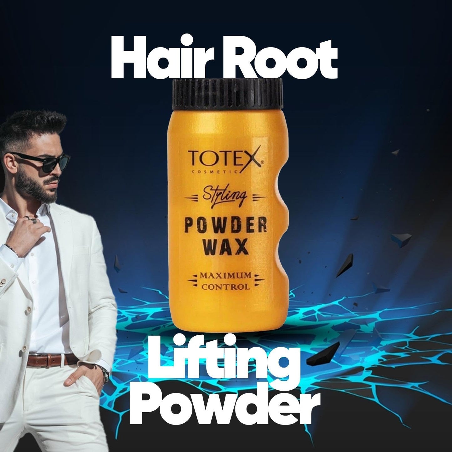 Totex Hair Styling Texturising Powder Wax 20g
