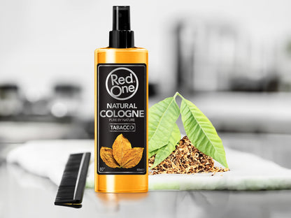 RedOne Aftershave Natural Barber Spray Cologne 400ml