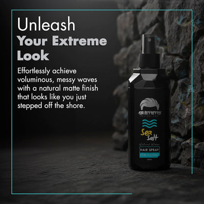 Gummy Professional Curl & Sea Salt Hair Spray – Texturizing Spray for Natural - Professional Barber Supplies UK | BarberWorld