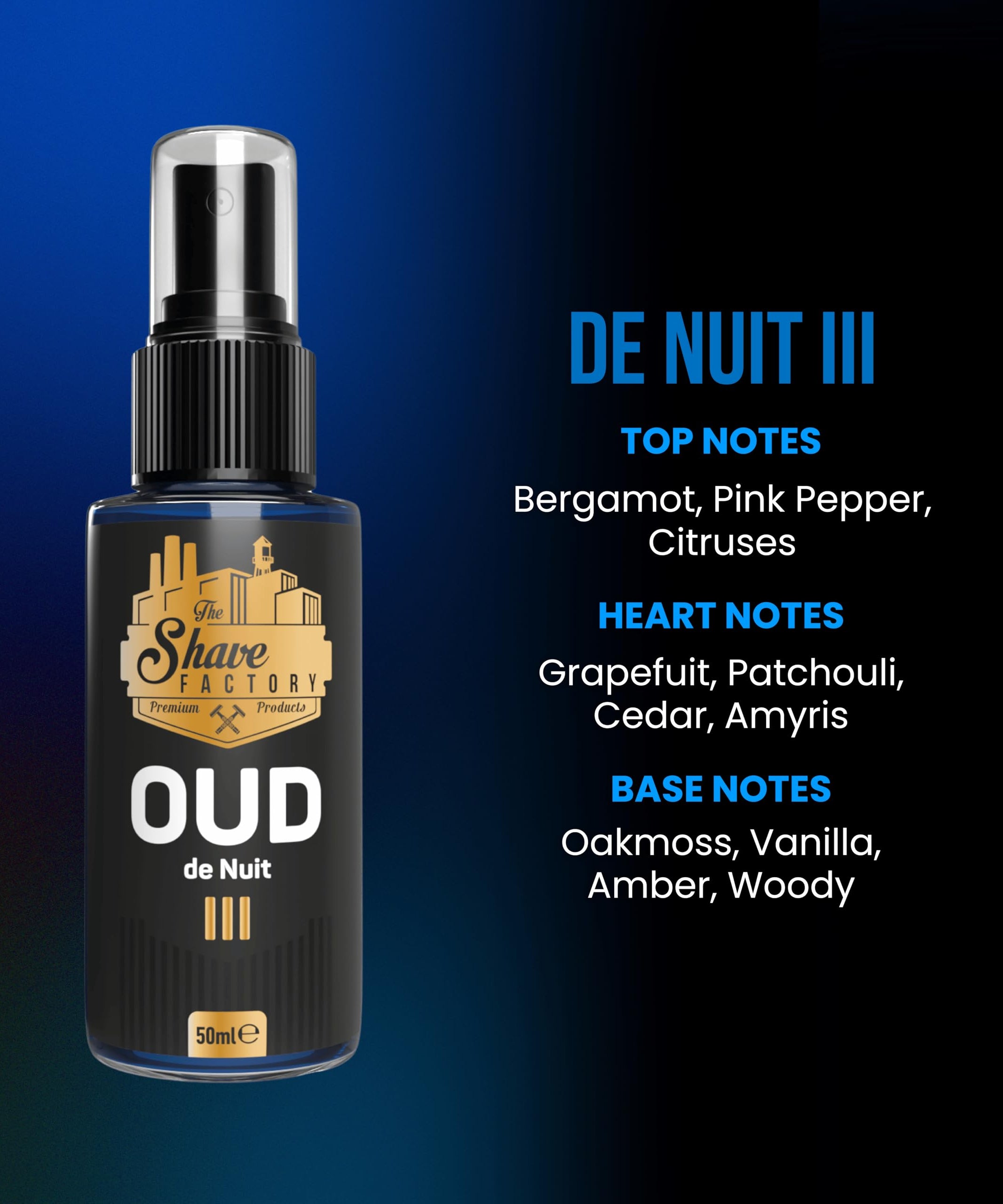 The Shave Factory After Shave Cologne Series 250 ML