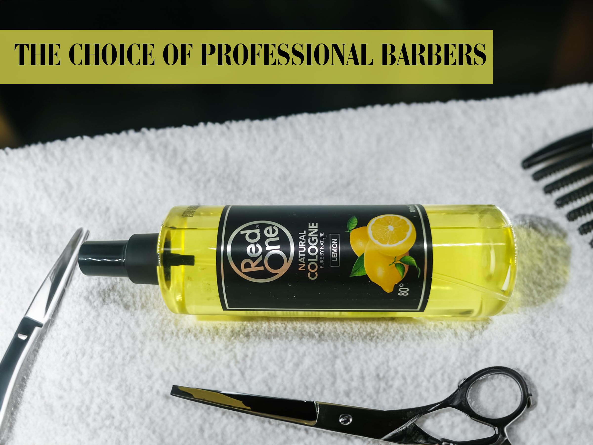 Redone Aftershave Natural Barber Spray Cologne 400 ml