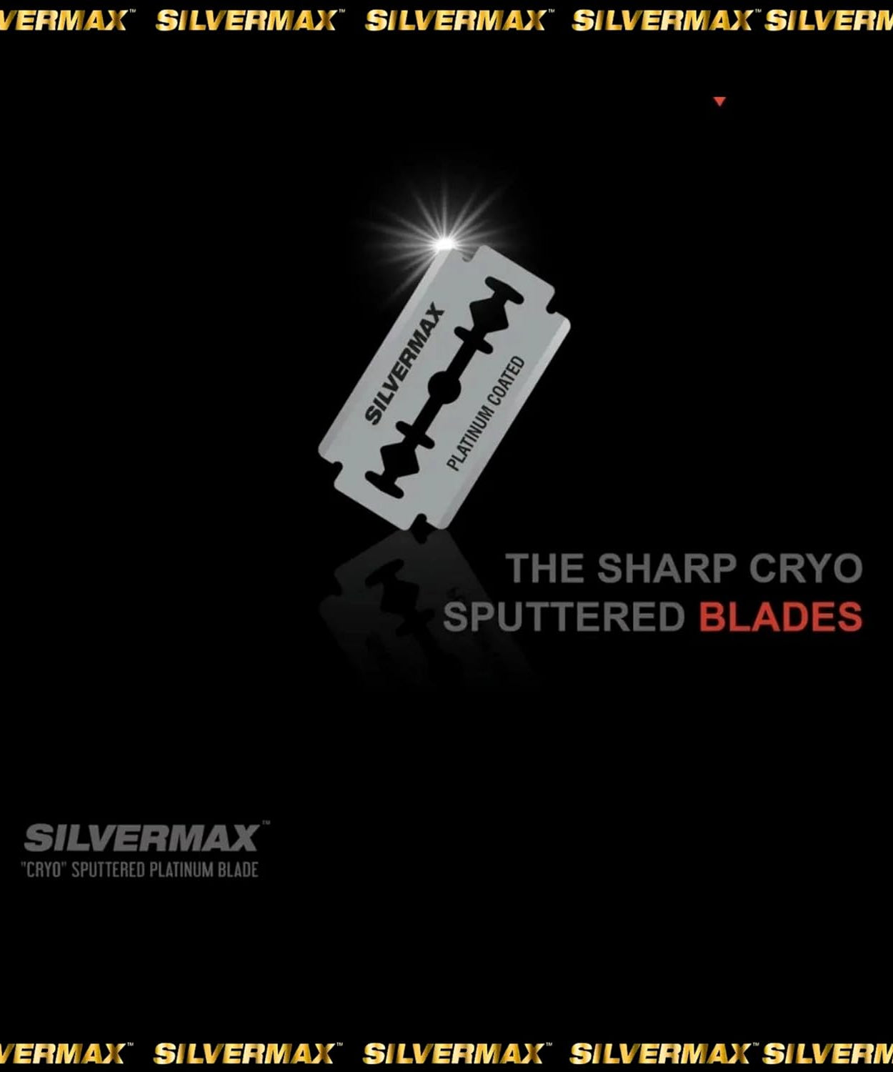 Silvermax Single Edge Razor Blades 100 pcs