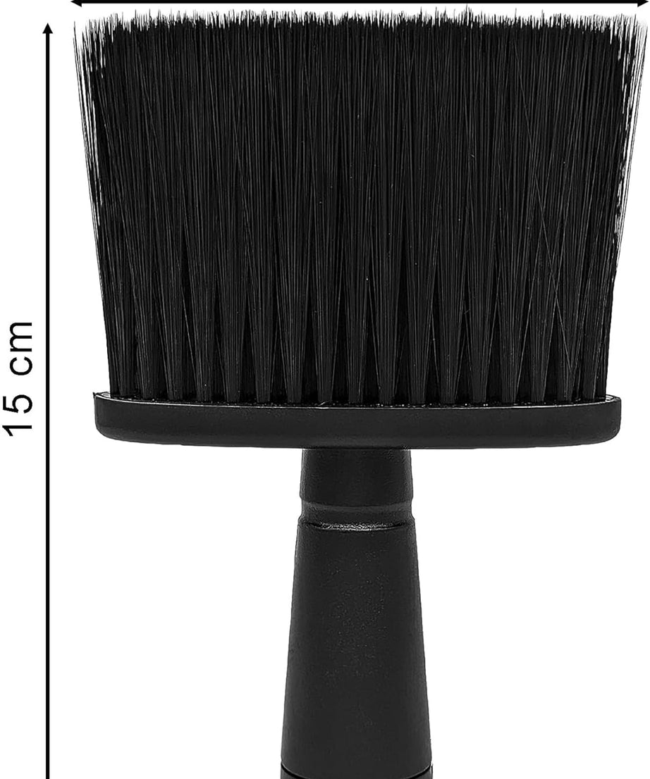 Black Barber Salon Neck Duster Brush