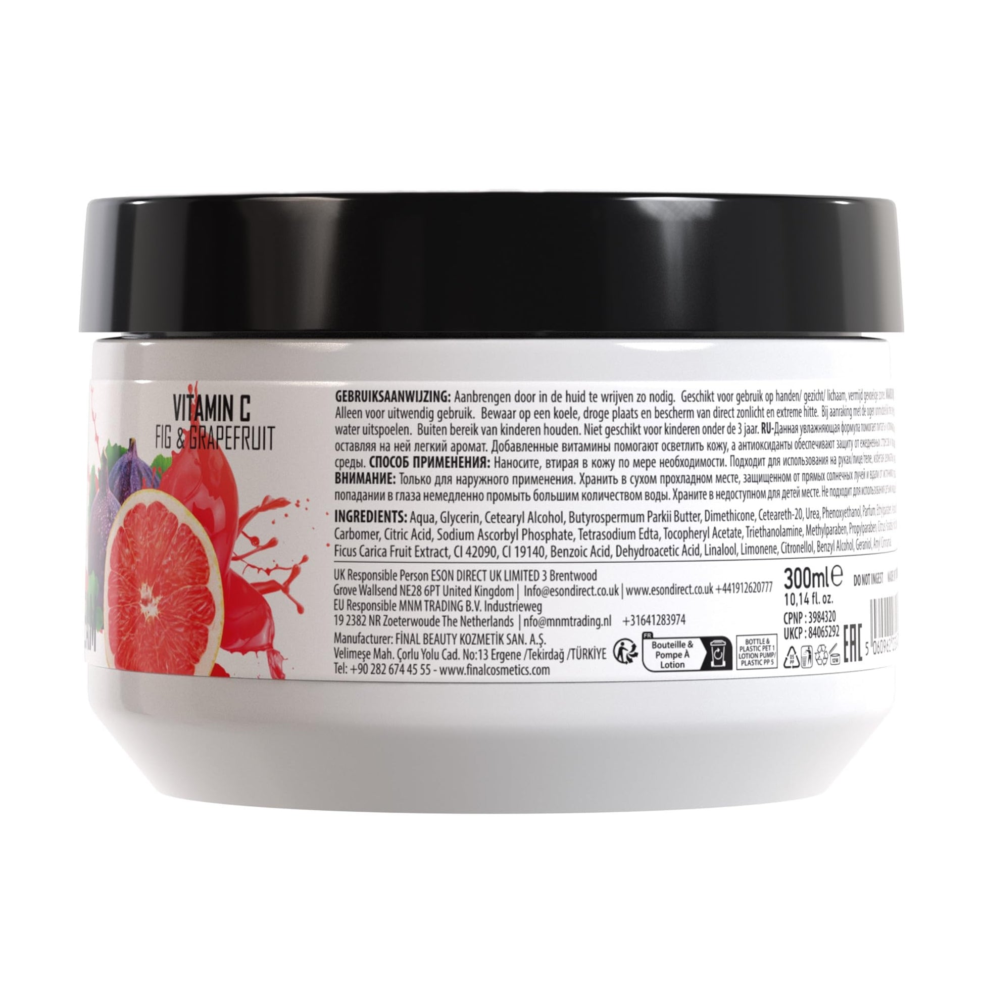 Gabri Hand & Face Care Cream 2in1 300ml - Gabri - Professional Barber Supplies UK | BarberWorld