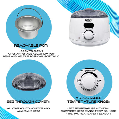 Gabri Wax Heater - Gabri - Professional Barber Supplies UK | BarberWorld