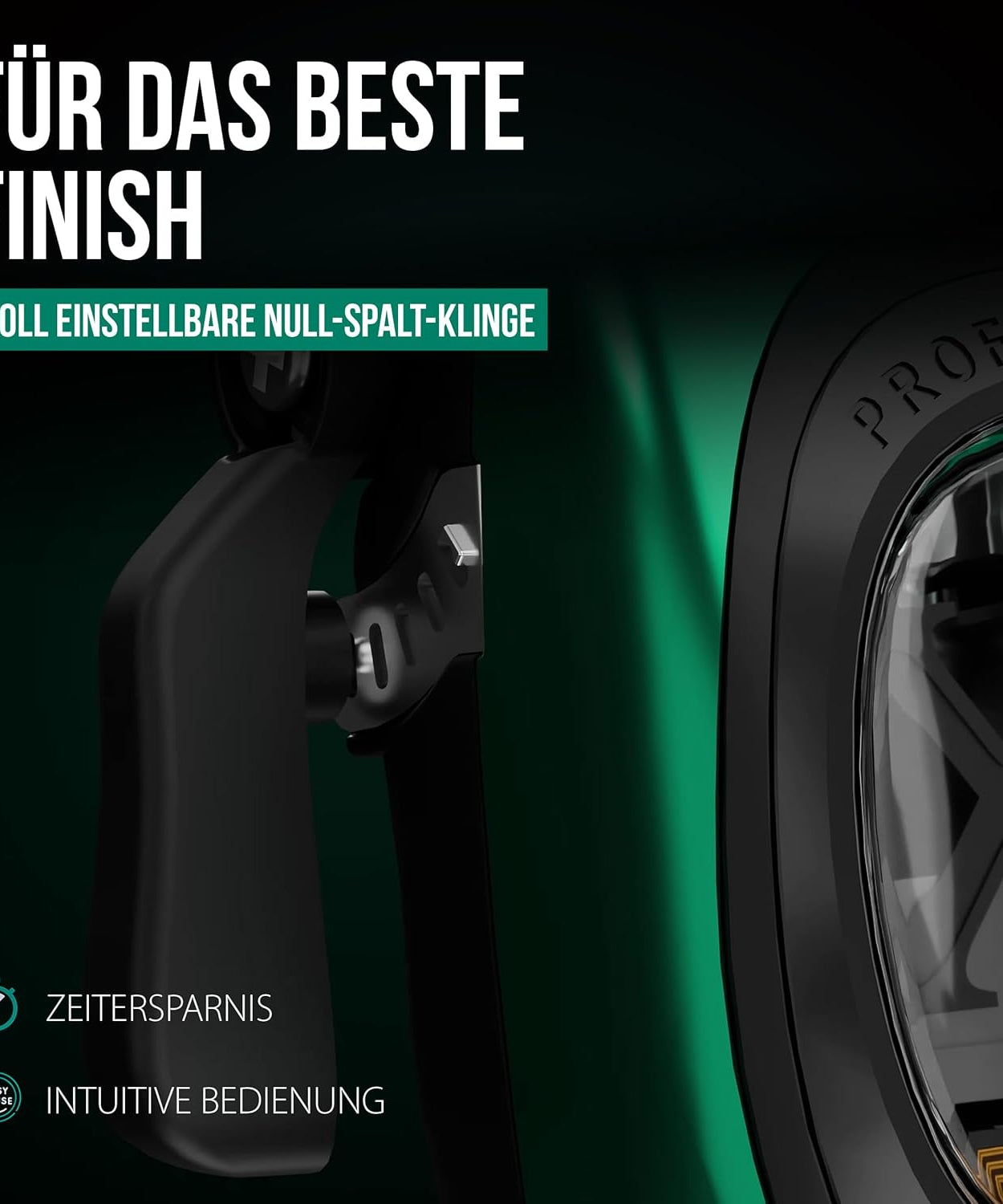 Professional Men's Electric Razor for Hair & Beard (10,000 RPM) - Men's Hair Trimmer & Beard Trimmer for Hairdressers & Barbers - Hair Trimmer & Beard Trimmer - Men's Razor