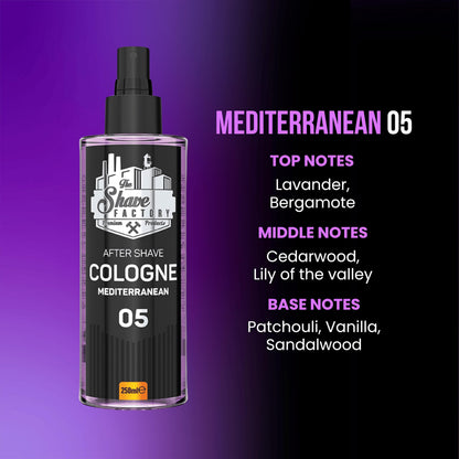 The Shave Factory After Shave Cologne Series 250ml