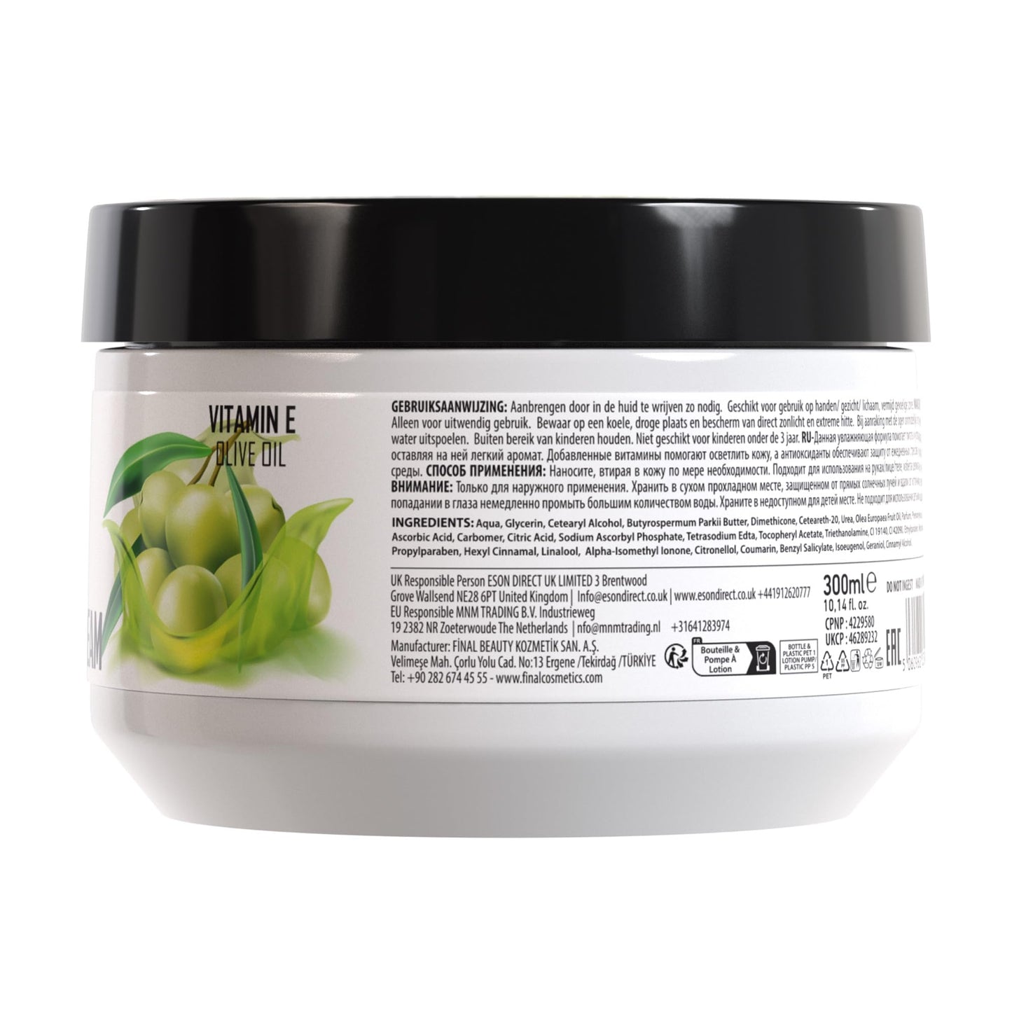 Gabri Hand & Face Care Cream 2in1 300ml - Gabri - Professional Barber Supplies UK | BarberWorld