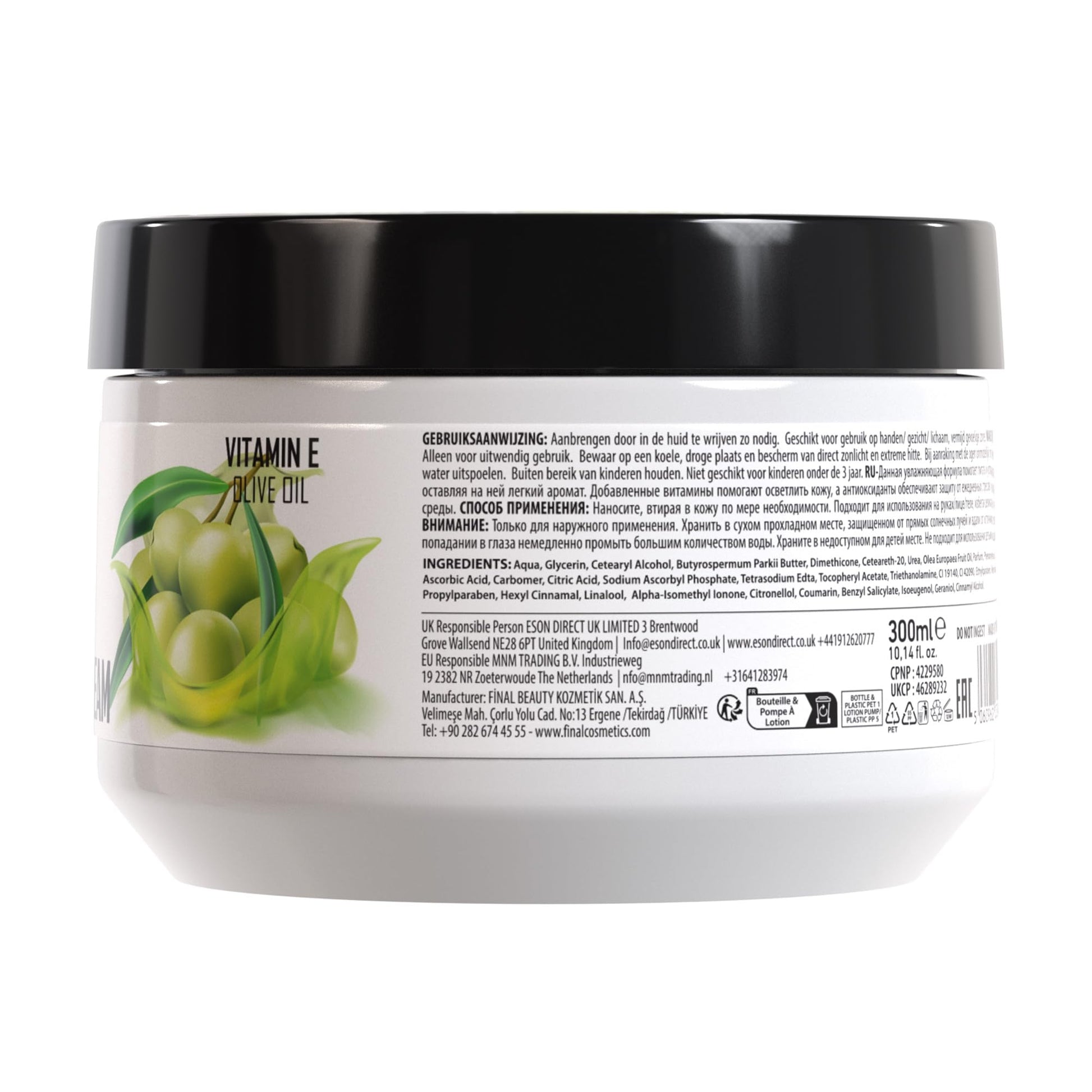Gabri Hand & Face Care Cream 2in1 300ml - Gabri - Professional Barber Supplies UK | BarberWorld