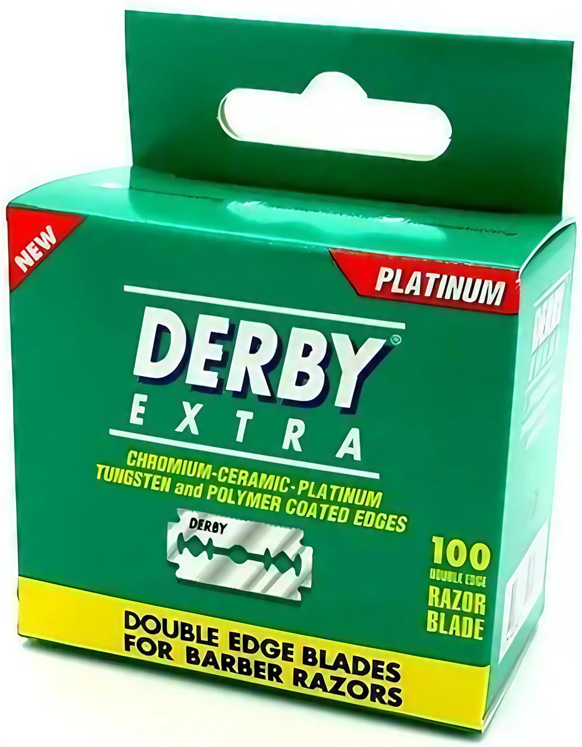 Derby Extra Double Edge Safety Razor Blades for Barbers