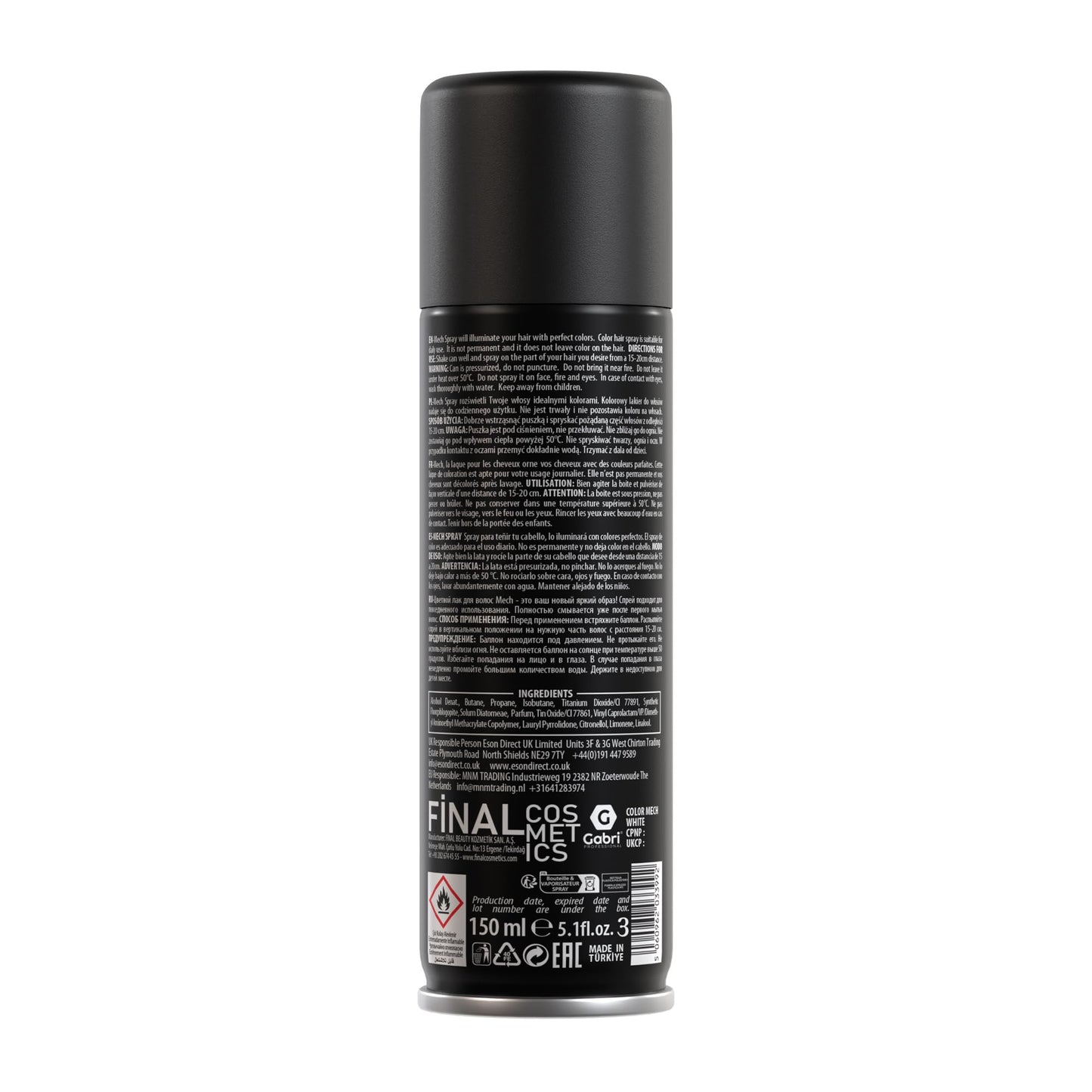 Gabri Hair Colour Spray 150ml - Gabri - Professional Barber Supplies UK | BarberWorld