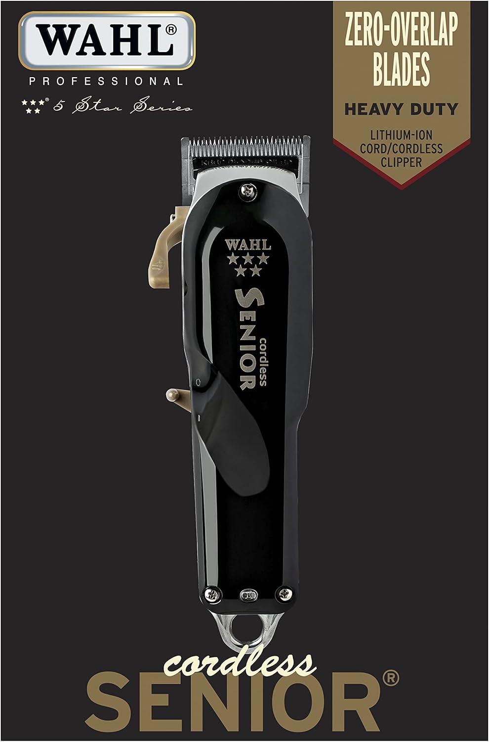 Wahl 5 Star Cordless Senior Clipper - Wahl - Professional Barber Supplies UK | BarberWorld