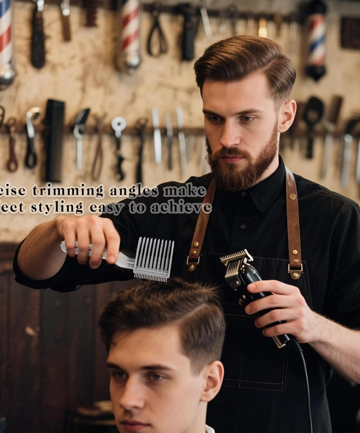 Blend Friend Fade Comb 2pc Set | Barbers UK – BarberworldUK