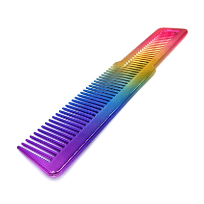 Gabri Gold Metal Flat Top Comb 21cm Anti-Static Heat Resistant