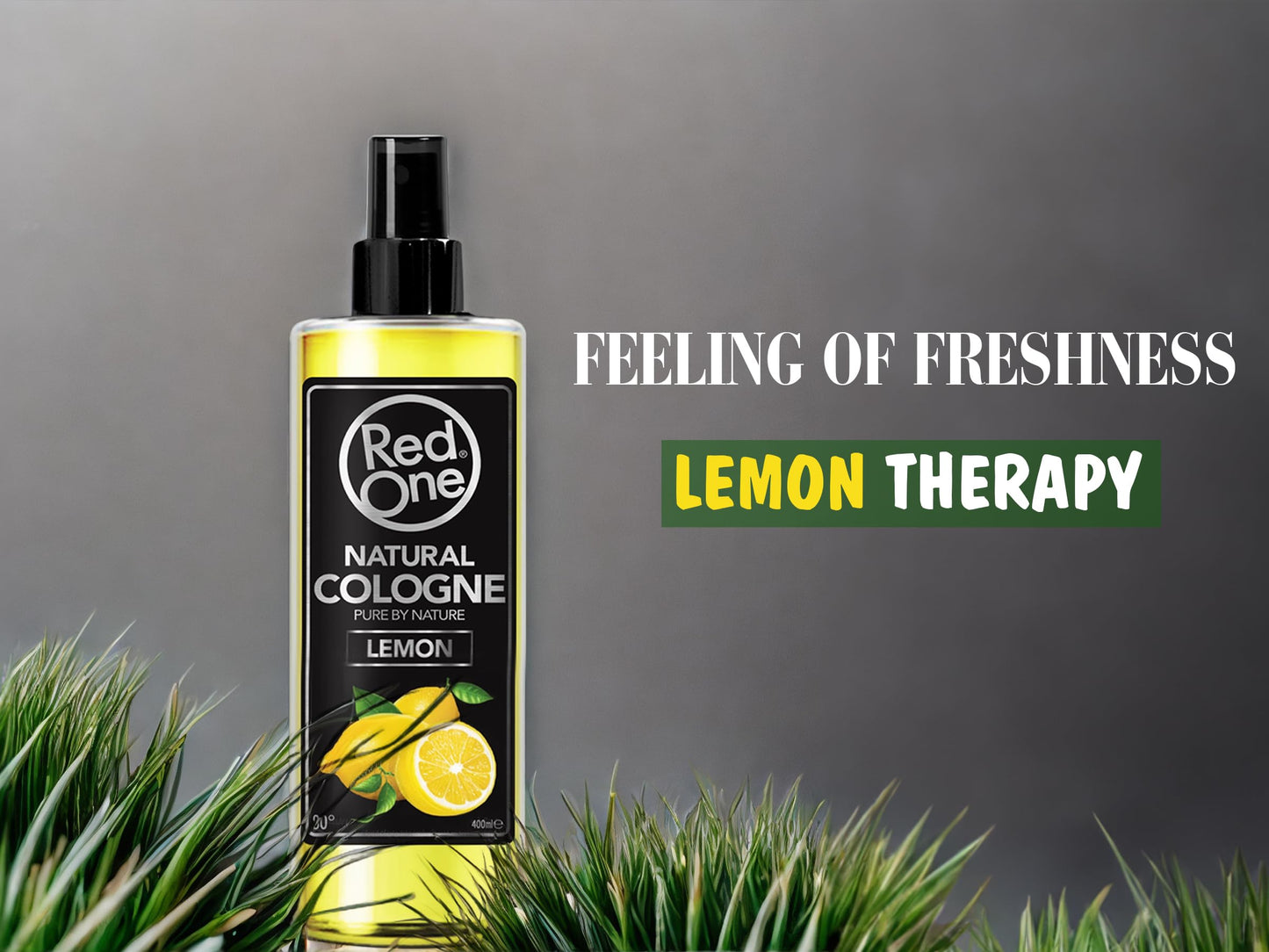 RedOne Aftershave Natural Barber Spray Cologne 400ml