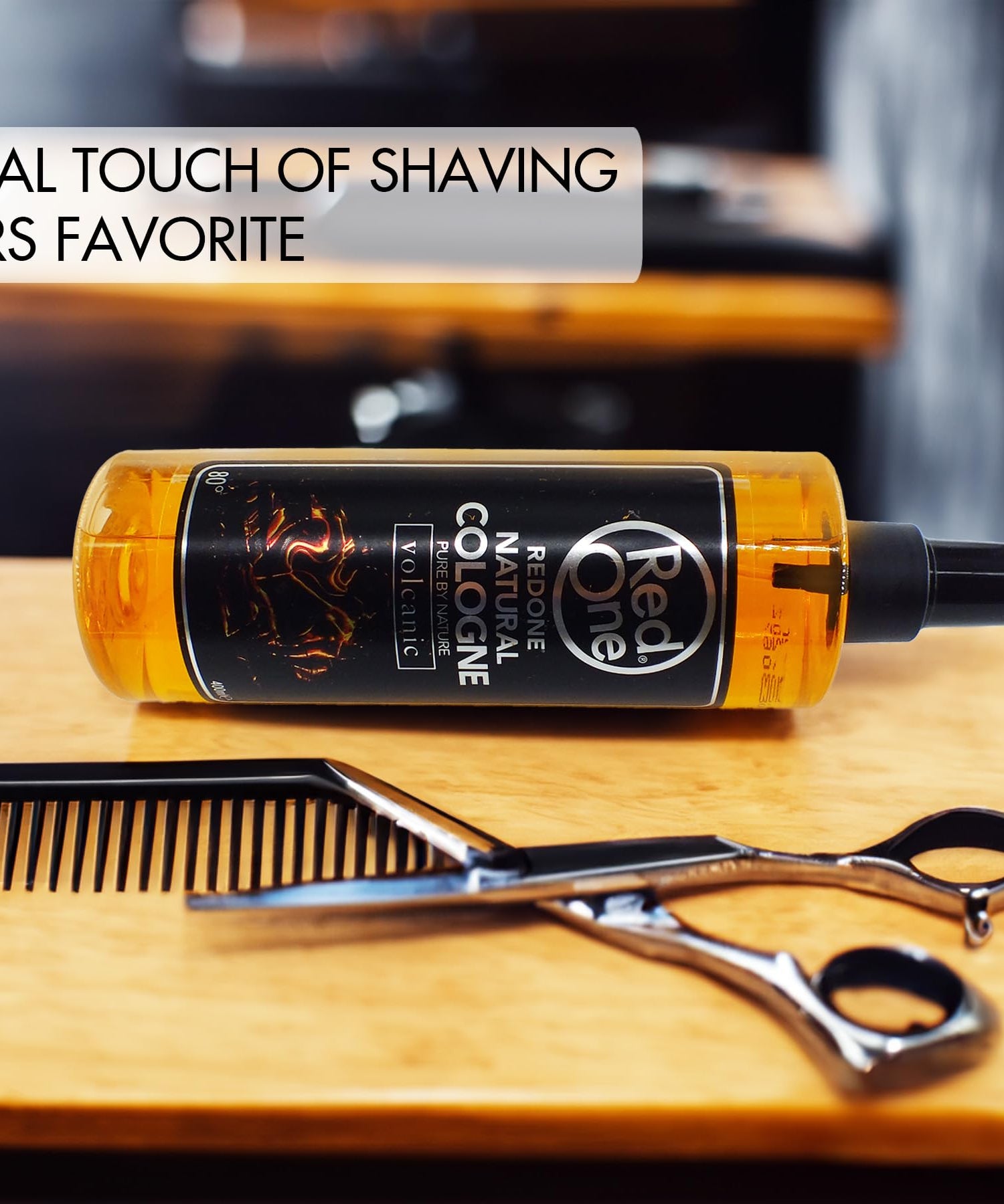 Redone Aftershave Natural Barber Spray Cologne 400 ml