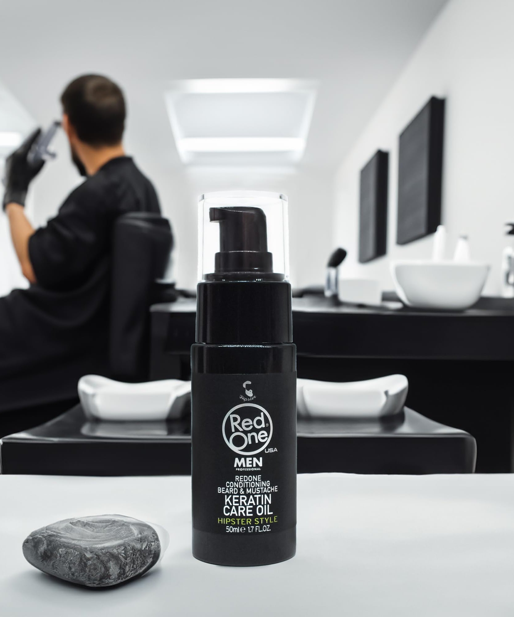 RedOne Conditioning Beard & Mustache Keratin Care Oil 50mL