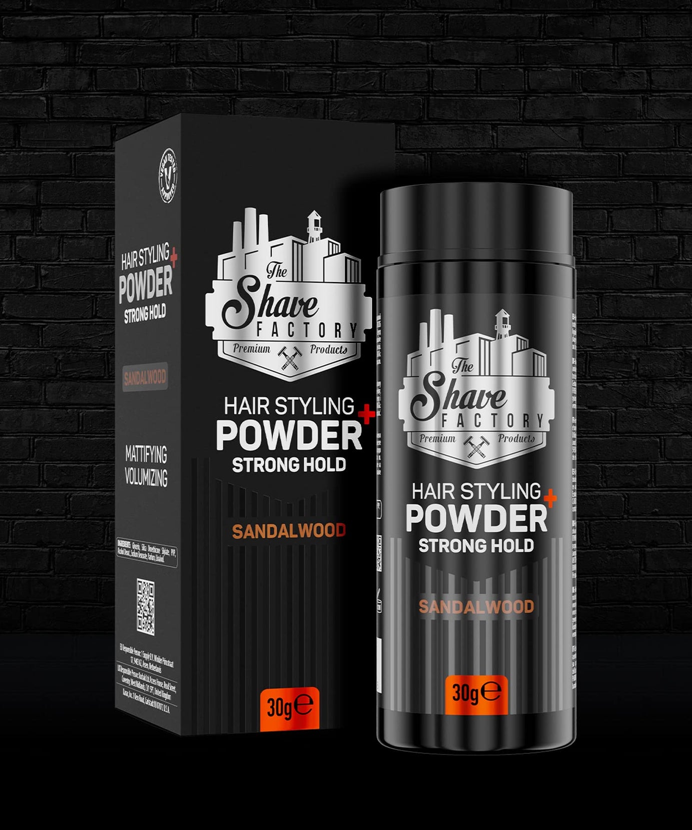 The Shave Factory Ultra Hold Hair Styling Powder Arctic 20g –30g