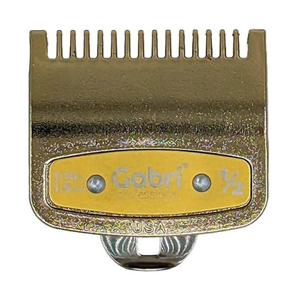 Gabri Gold Metal Flat Top Comb 21cm Anti-Static Heat Resistant