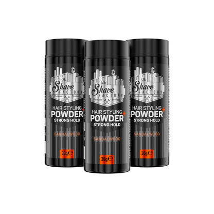 The Shave Factory Ultra Hold Hair Styling Powder Arctic 20g