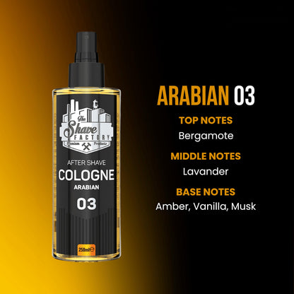 The Shave Factory After Shave Cologne Series 250ml