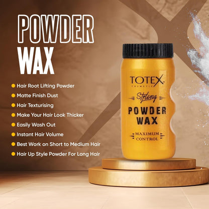 Totex Hair Styling Texturising Powder Wax 20g