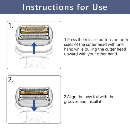 94M Series 9 Braun Electric Shaver Replacement Head Compatible