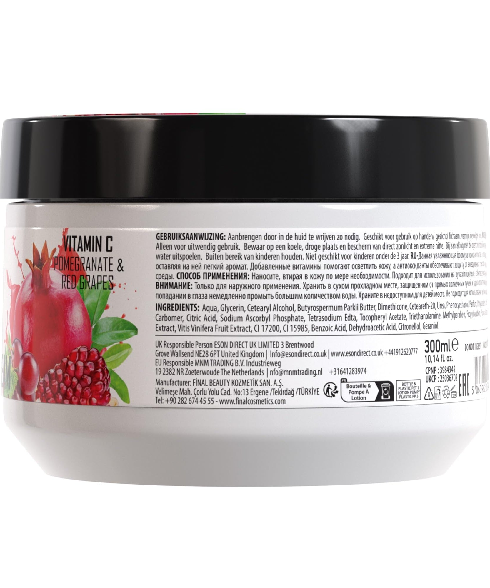 Gabri Hand & Face Care Cream 2in1 300ml