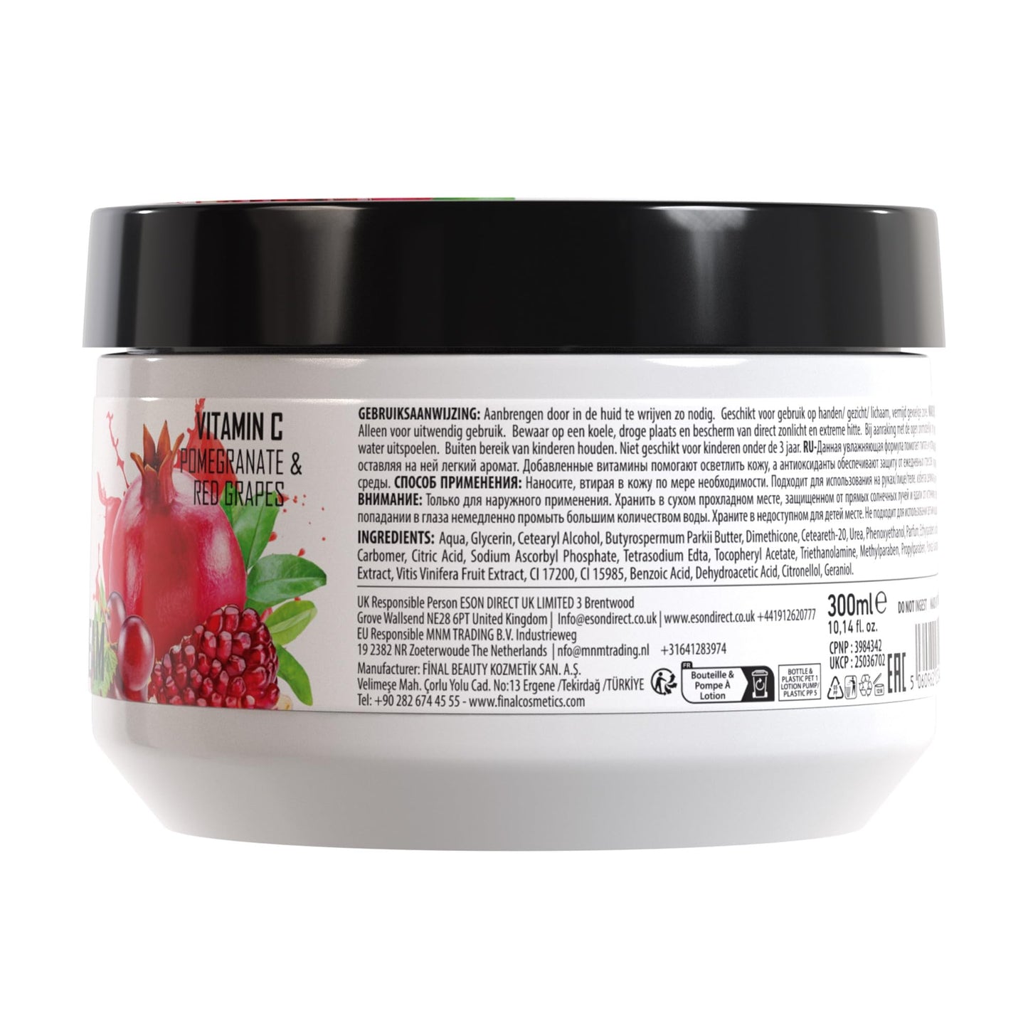 Gabri Hand & Face Care Cream 2in1 300ml - Gabri - Professional Barber Supplies UK | BarberWorld