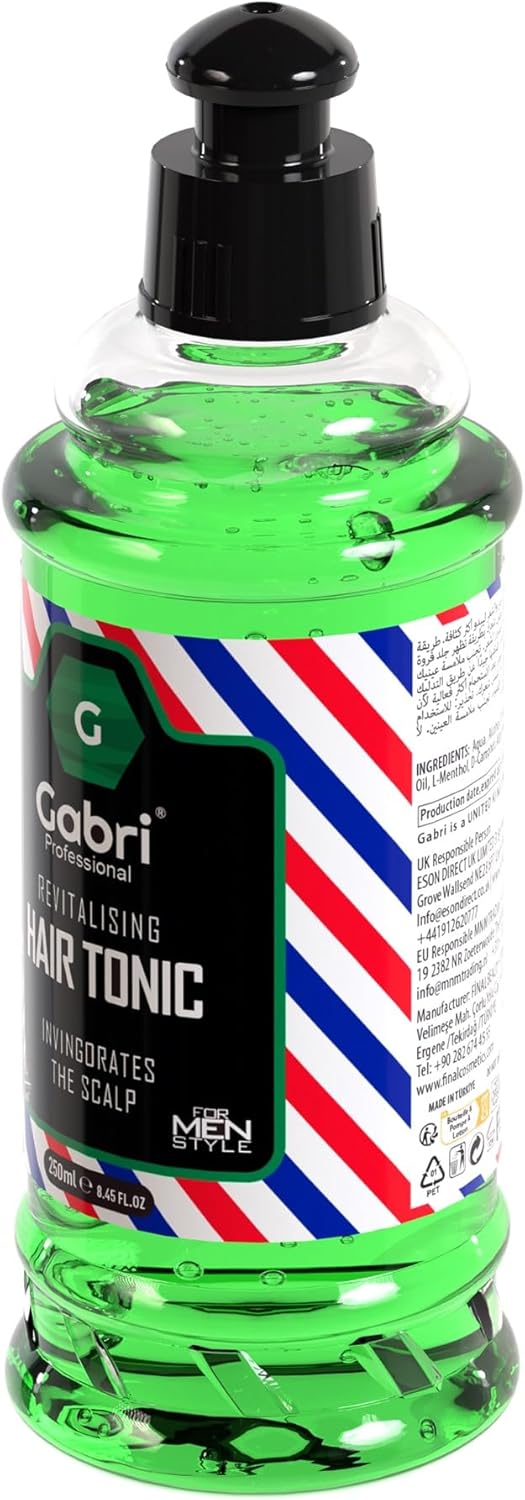 Gabri Revitalising Hair Tonic 250ml - Scalp Invigoration - Gabri - Professional Barber Supplies UK | BarberWorld