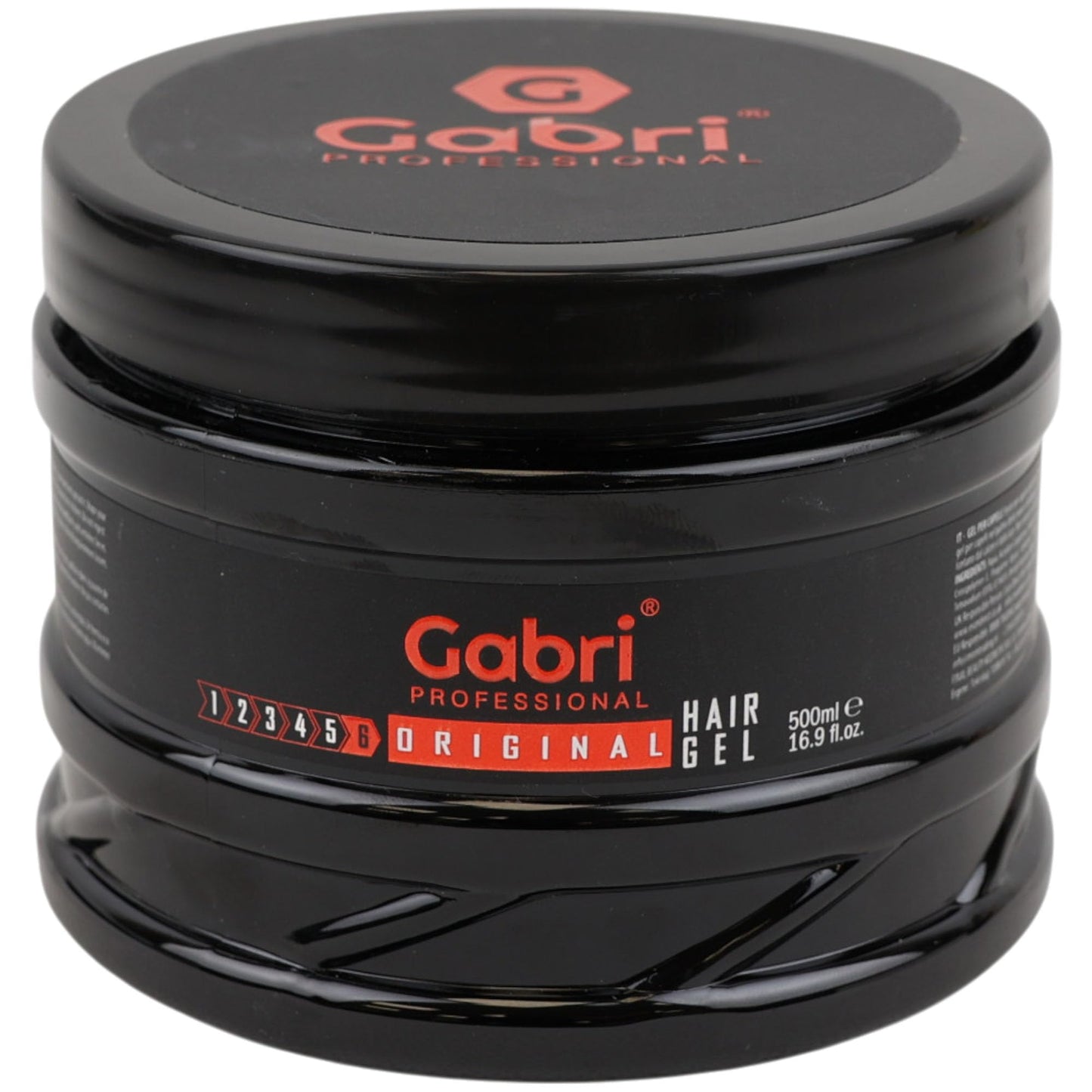 Gabri Hair Styling Gel, Firm Hold Styling Hair Gels, High Gloss, Anti-Frizz Effect, Edge Control, For All Hair Types (250 g (1 Pack), Keratin)