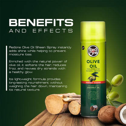 RedOne Olive Oil Sheen Spray 500ml