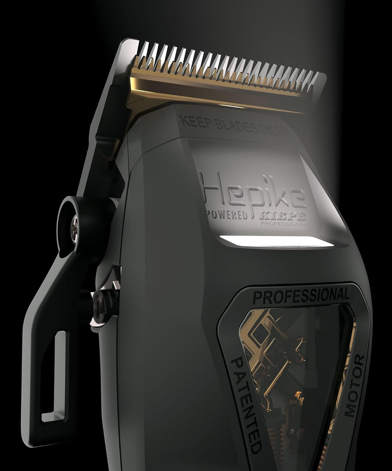 Kiepe Hepike Cordless Hair Clipper 6360, Long-Life Lithium Battery, Powered Clippers for Men Haircut, Men's Grooming Kit for Beard & Face, Ideal for Hairdressers, Barbers, Stylists, Professional Use