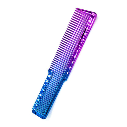 Gabri Gold Metal Flat Top Comb 21cm Anti-Static Heat Resistant