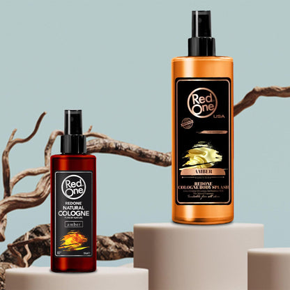 RedOne Aftershave Natural Barber Spray Cologne 400ml