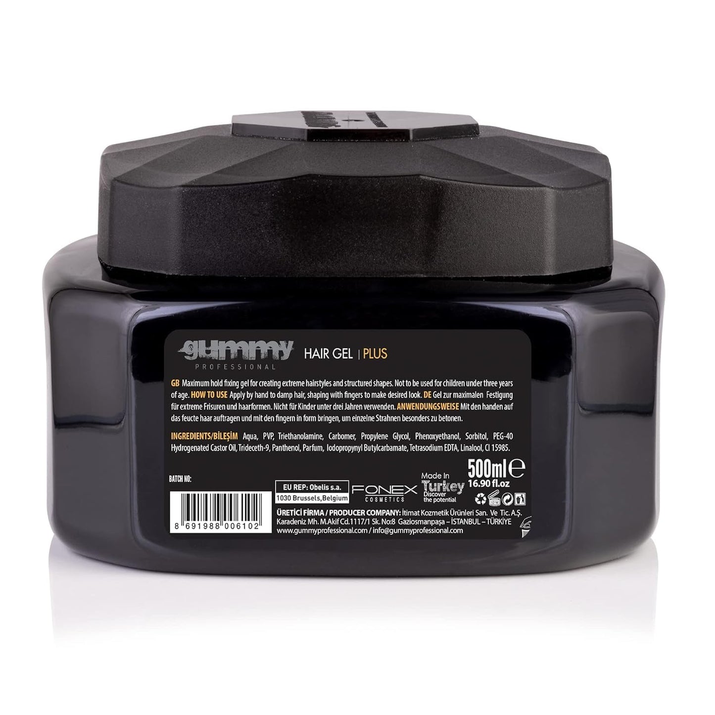 Gummy Hair Gel Maximum Hold 220ml