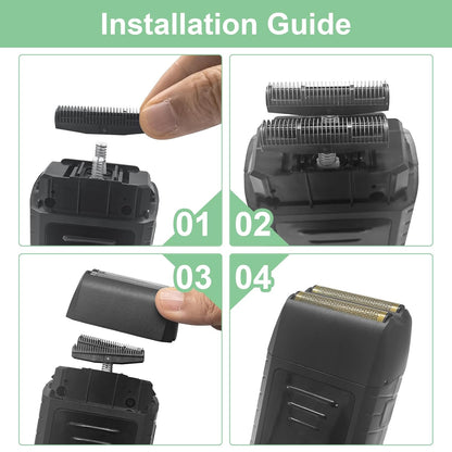 Wahl Vanish Shaver Replacement Gold Foil & Cutter Bar 1 Pack