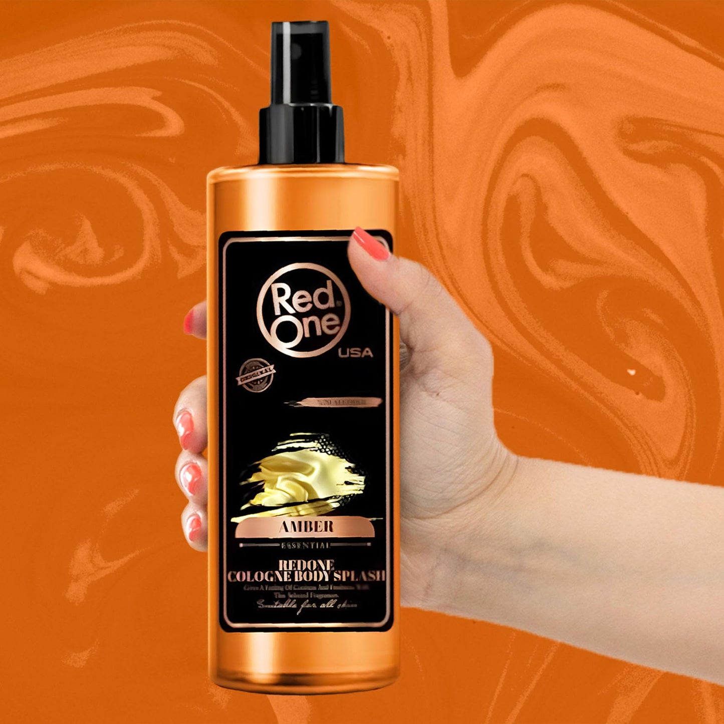 RedOne Aftershave Natural Barber Spray Cologne 400ml